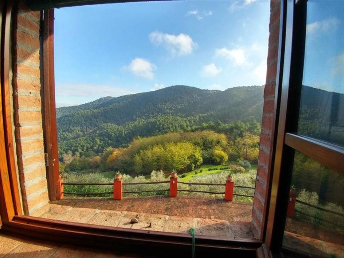 Typical Tuscan farmhouse
