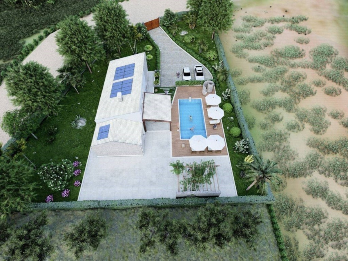 Newly built detached villa with a breathtaking view