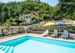 Villa in the Tuscan mountains north of Lucca  for sale