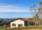 Villa In Cassinasco, in a wonderful position with an amazing view over the entire Alpine Arch