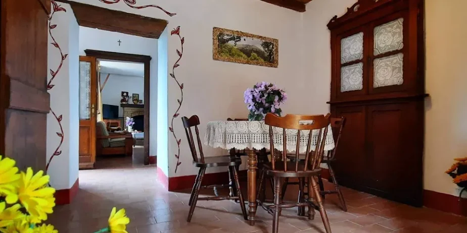 Extremely attractive house in the medieval village of Trassilico, in Gallicano.