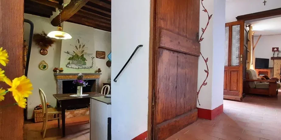 Extremely attractive house in the medieval village of Trassilico, in Gallicano.