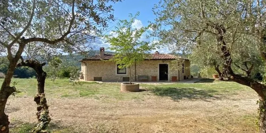 The nice house  in the countryside near  Todi for sale