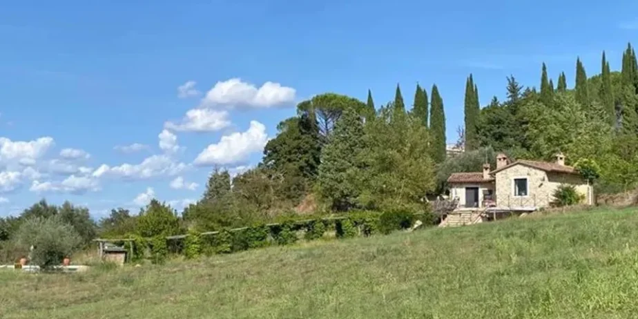 The nice house  in the countryside near  Todi for sale