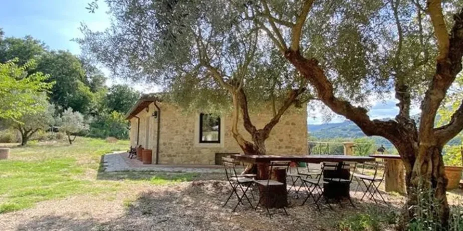 The nice house  in the countryside near  Todi for sale