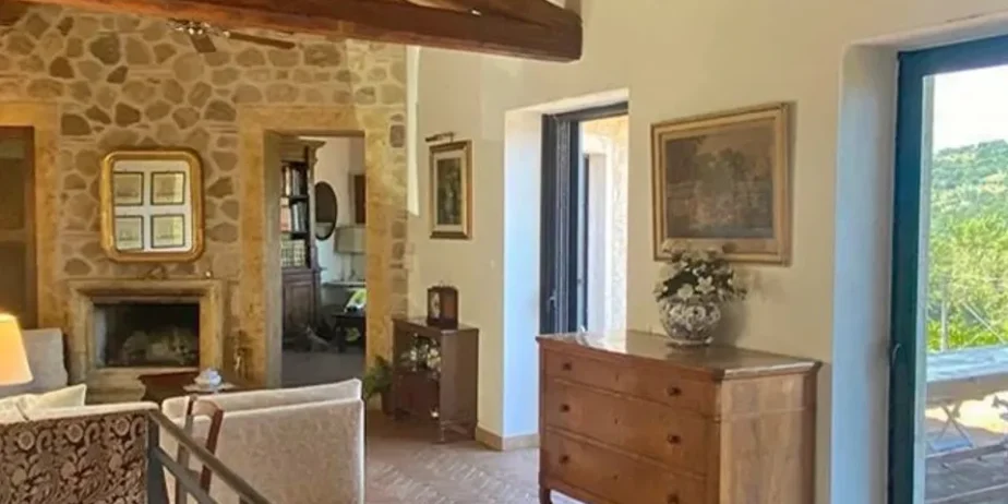 The nice house  in the countryside near  Todi for sale