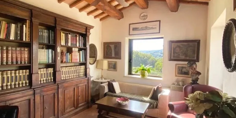 The nice house  in the countryside near  Todi for sale