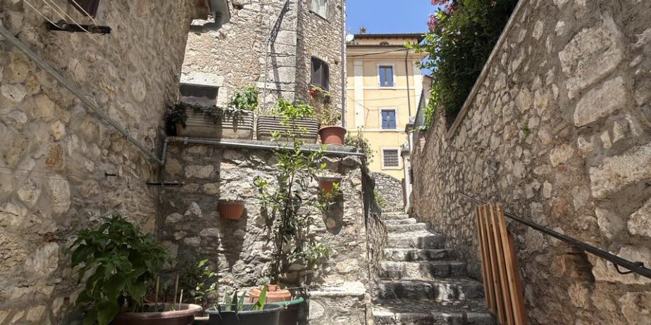 Beautiful historical home in Veroli for sale. Two properties in One. Live in One and Rent the Other. Excellent investment opportunity.