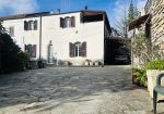 Semi-detached villa with large courtyard and land