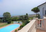 Beautiful villa with sea views, swimming pool, tennis court and 4000 m2 of park land all around in Senigallia, Ancona, Marche , Italia.