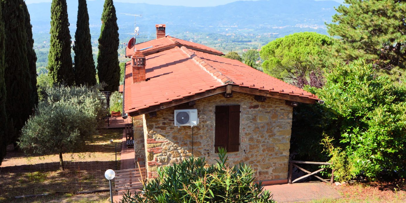 Tuscan style farmhouse with swimming pool park and outbuilding in the panoramic Reggello area