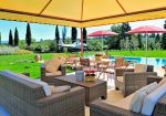 Beautiful tuscan style farmhouse with park and swimming pool in Peccioli