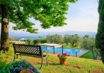 Tuscan style farmhouse with swimming pool park and outbuilding in the panoramic Reggello area