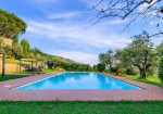 Tuscan style farmhouse with swimming pool park and outbuilding in the panoramic Reggello area