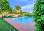 Tuscan style farmhouse with swimming pool park and outbuilding in the panoramic Reggello area