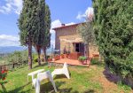 Tuscan style farmhouse with swimming pool park and outbuilding in the panoramic Reggello area