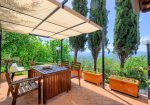 Tuscan style farmhouse with swimming pool park and outbuilding in the panoramic Reggello area