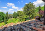 Tuscan style farmhouse with swimming pool park and outbuilding in the panoramic Reggello area