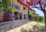 Tuscan style farmhouse with swimming pool park and outbuilding in the panoramic Reggello area