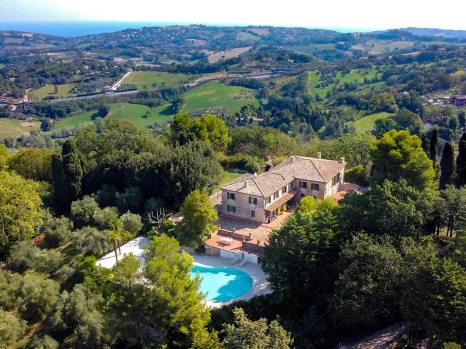 Beautiful 19th century villa in Pesaro, with a stunning view over the Adriatic Sea of sale