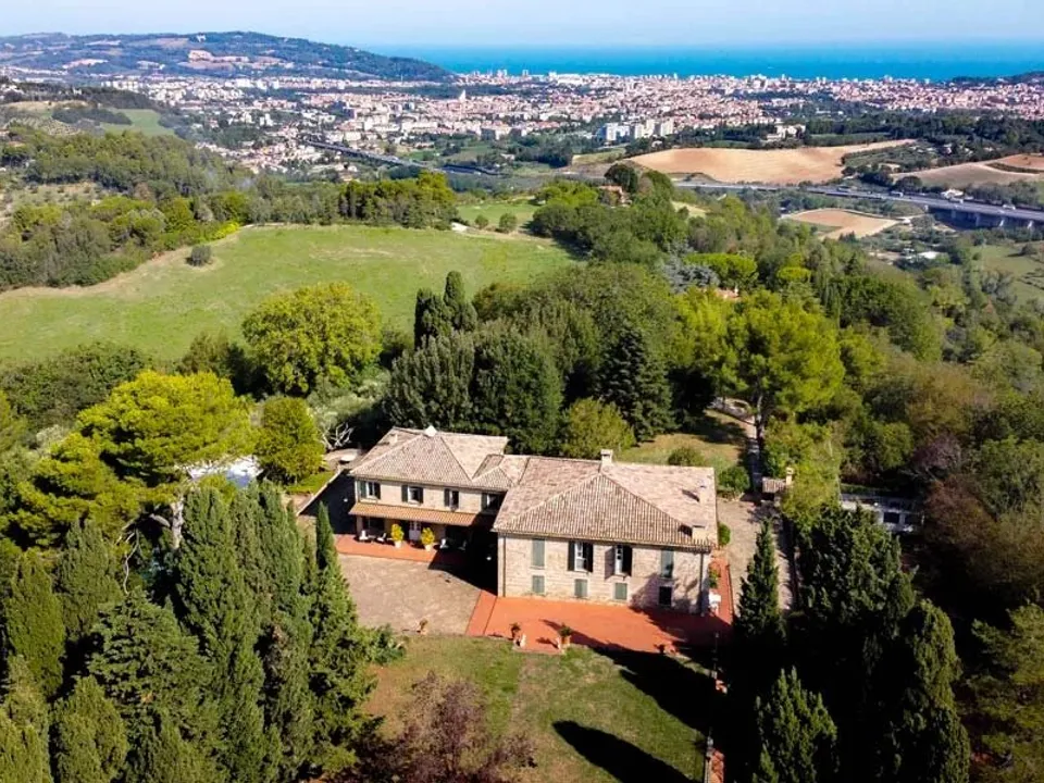 Beautiful 19th century villa in Pesaro, with a stunning view over the Adriatic Sea of sale