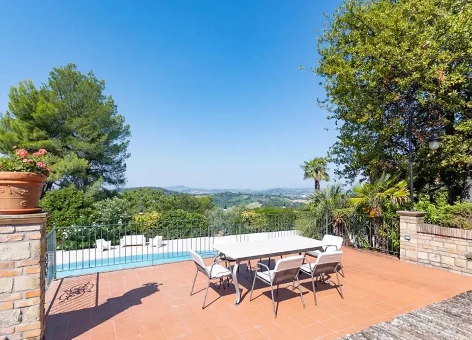 Beautiful 19th century villa in Pesaro, with a stunning view over the Adriatic Sea of sale