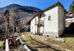 Typical mountain farmhouse with large land