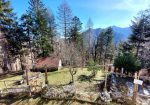 Typical mountain farmhouse with large land