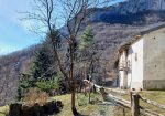 Typical mountain farmhouse with large land