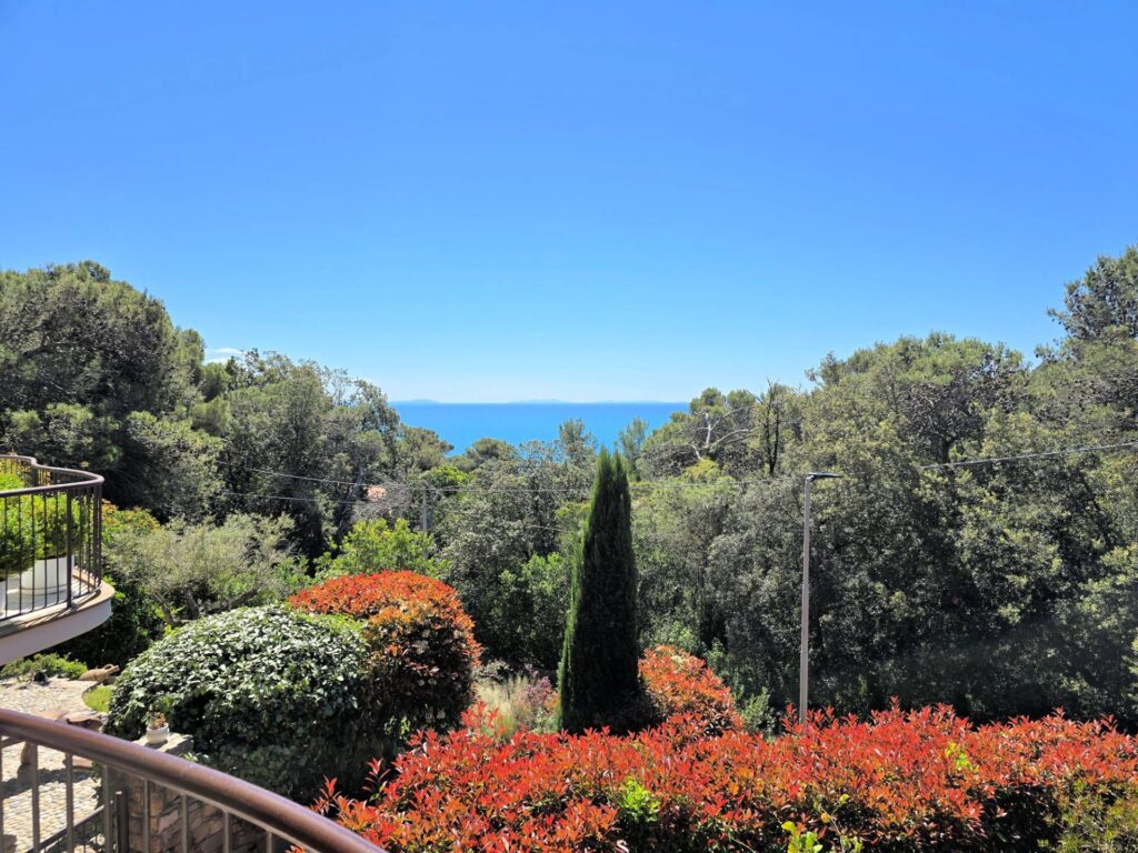 Villa free on four sides with garden and livorno sea view