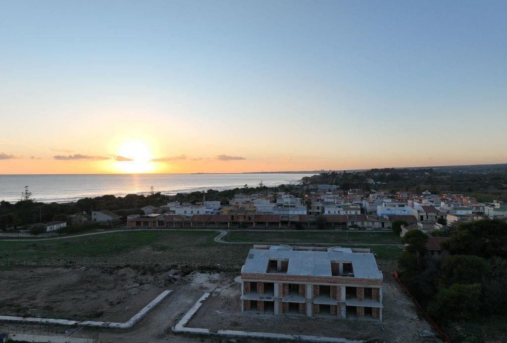 New Build Apartments with Communal Swimming Pool on the Beachfront in Ispica Santa Maria Del Focallo