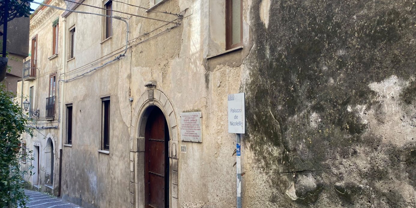 Old palace in Vibonati ( Salerno )