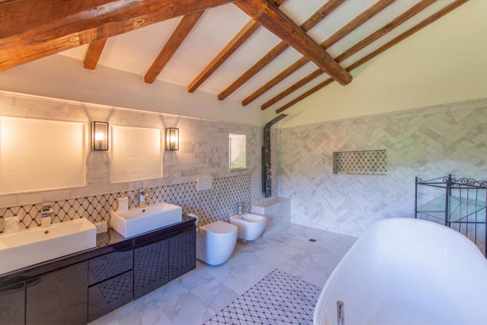 Luxury Restored Stone Farmhouse in Tuscany on 27 acres