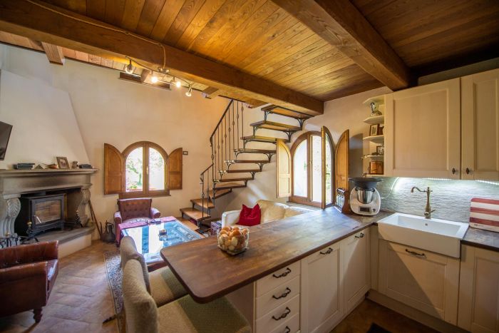 Luxury Restored Stone Farmhouse in Tuscany on 27 acres