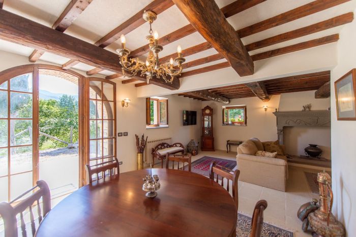 Luxury Restored Stone Farmhouse in Tuscany on 27 acres