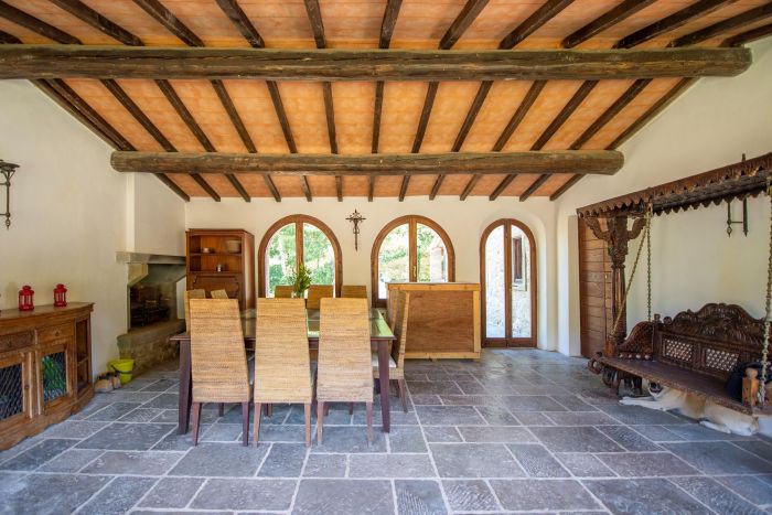 Luxury Restored Stone Farmhouse in Tuscany on 27 acres