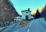 Small village with little church