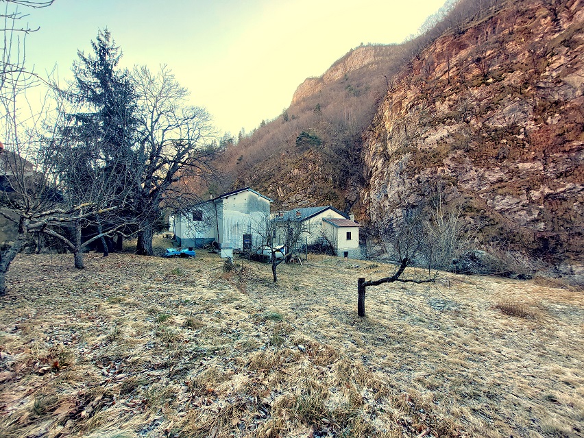 Small village with little church