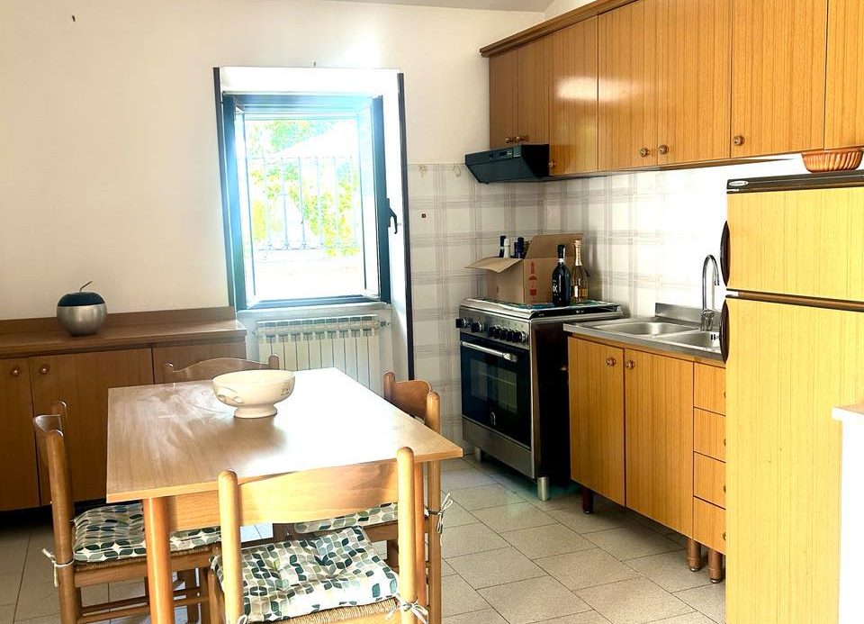 Beautiful stone house for sale in Veroli, Lazio region. Two homes for the price of one, renovated and partially furnished.