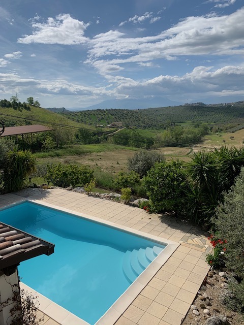 Fully renovated and enhanced 5 bed, 4 bath family property on own land. Pool, hot tub and panoramic views