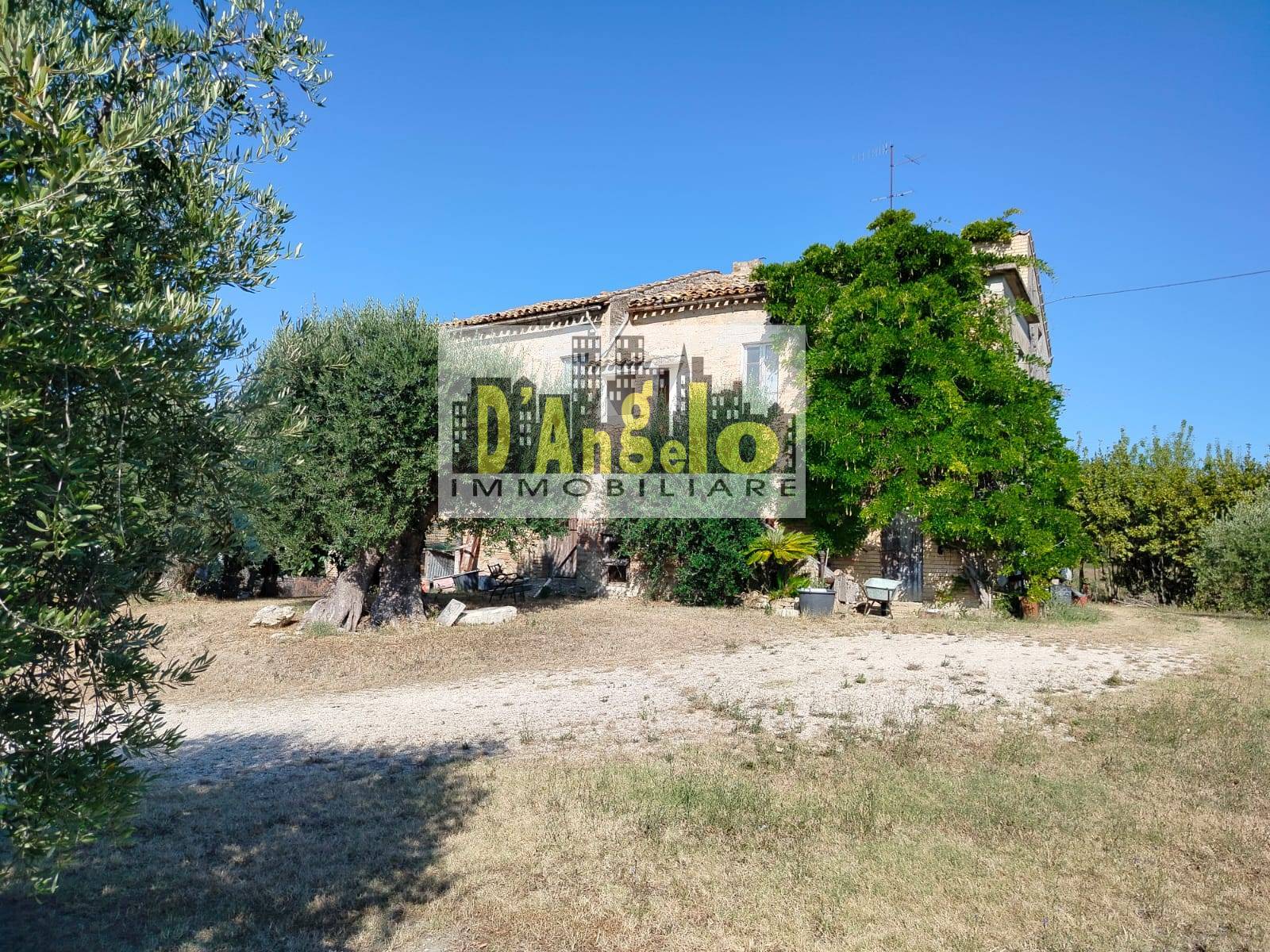 Charming Hilltop Farmhouse with Land and Panoramic Views – Offida