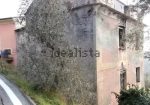 Rustic house with approved renovation project into three apartments in Cogorno, Lavagna