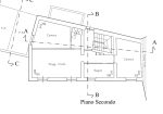 Rustic house with approved renovation project into three apartments in Cogorno, Lavagna