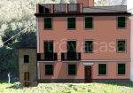Rustic house with approved renovation project into three apartments in Cogorno, Lavagna