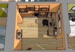Rustic house with approved renovation project into three apartments in Cogorno, Lavagna
