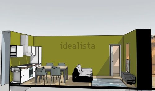 Rustic house with approved renovation project into three apartments in Cogorno, Lavagna