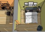Rustic house with approved renovation project into three apartments in Cogorno, Lavagna
