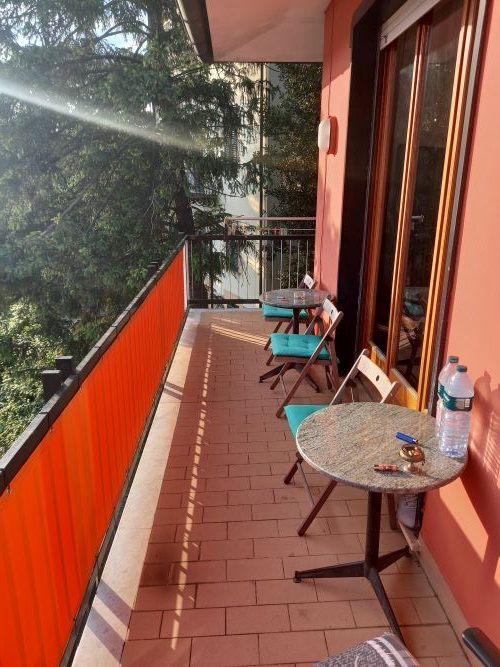 Penthouse with sea views of the Gulf of Rapallo, a stone’s throw from the marina and beaches in Rapallo, Via Vespucci