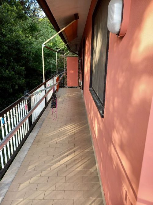 Penthouse with sea views of the Gulf of Rapallo, a stone’s throw from the marina and beaches in Rapallo, Via Vespucci