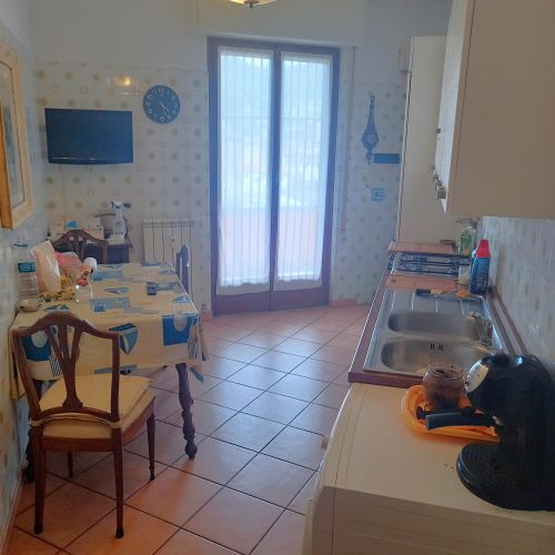 Penthouse with sea views of the Gulf of Rapallo, a stone’s throw from the marina and beaches in Rapallo, Via Vespucci